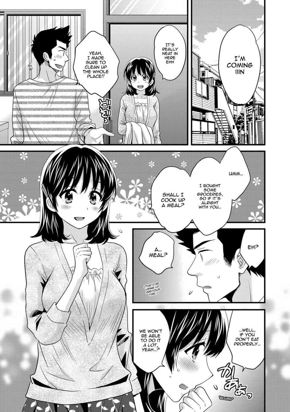 Hentai Manga Comic-Niizuma Osenaka Nagashimasu-Chapter 5-9